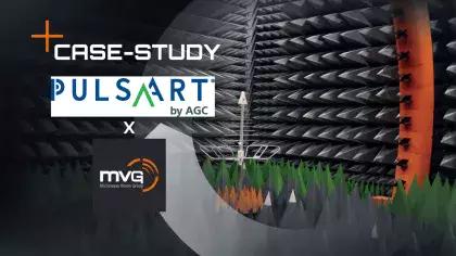 Pulsaart by AGC Combines Glass Antenna Know-how & MVG Antenna Test Chambers to Realize the Future of Automotive & Telecommunications Antennas