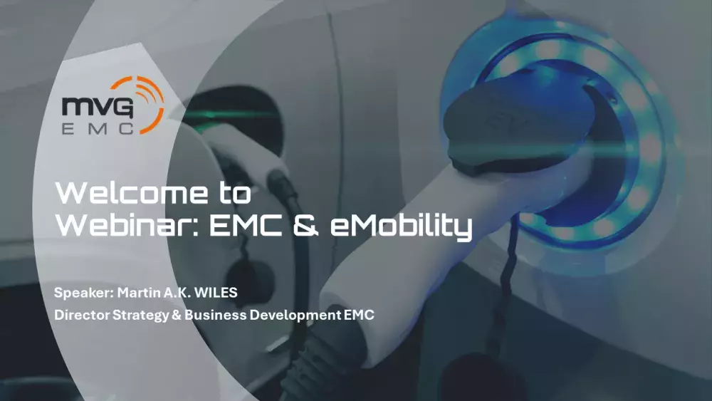 Webinar : EMC & eMobility