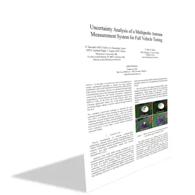 Uncertainty Analysis of a Multiprobe Antenna  Measurement System for Full Vehicle Testing