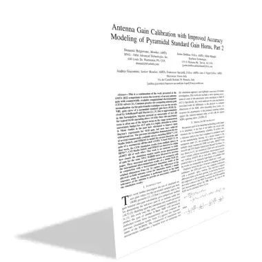 Antenna Gain Calibration with Improved Accuracy Modeling of Pyramidal Standard Gain Horns, Part 2