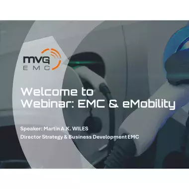 EMC and eMobility Webinar